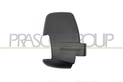 CARCASA ESPEJO DERECHA-NEGRA-CON ALOJAMIENTO PILOTO-BRAZO CORTO