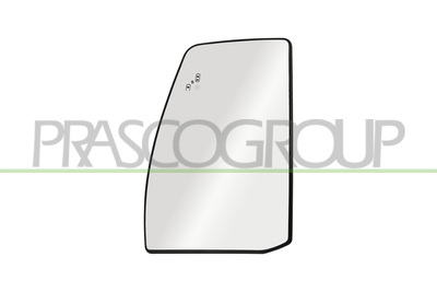 CRISTAL+SOPORTE IZQUIERDO-SUPERIOR-TERMICO-CON BLIS-CONVEXO