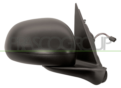 ESPEJO DERECHO ELECTRICO-NEGRO-TERMICO-CON SONDA-CONVEXO