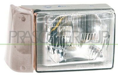 OPTICA ASIMETRICA IZQUIERDA H5 MANUAL CON PILOTO BLANCO