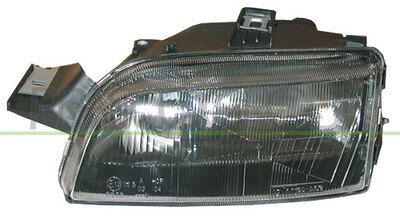 OPTICA IZQUIERDA H1+H1 ELECTRICA-SIN MOTOR- GTI -NEGRA