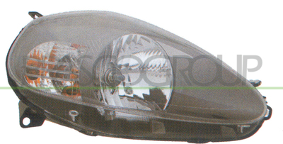 OPTICA DERECHA H4 ELECTRICA-CON MOTOR-GRIS/OSCURO MOD. > 08