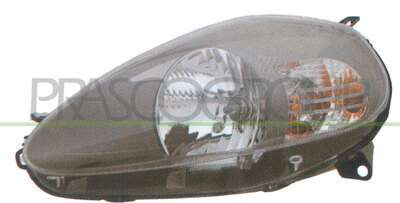 OPTICA IZQUIERDA H4 ELECTRICA-CON MOTOR-GRIS/OSCURO MOD. > 08