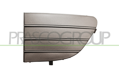 REJILLA IZQUIERDA PARACHOQUES DELANTERO PINTADA METAL/OSCURO