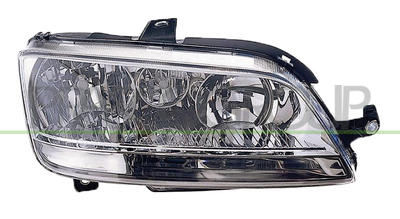 OPTICA DERECHA H1+H7 ELECTRICA-CON MOTOR-PILOTO BLANCO MOD. 01/06 >