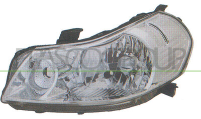 OPTICA IZQUIERDA H4 ELECTRICA-CON MOTOR