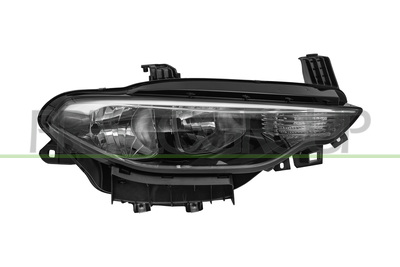 OPTICA DERECHA H7+H15-ELECTRICA-CON MOTOR-NEGRA-MONTAJE A.L. MOD. 10/20 >