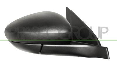 ESPEJO DERECHO-ELECTRICO-NEGRO-CON SONDA-CONVEXO-5 PINES