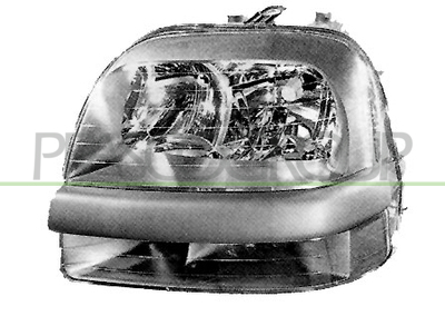 OPTICA DERECHA MOD.H1+H1+H7 ELECTRICA-SIN MOTOR-CON ANTINIEBLA