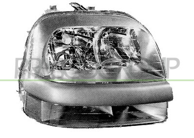 OPTICA IZQUIERDA MOD.H1+H1+H7 ELECTRICA-SIN MOTOR-CON ANTINIEBLA