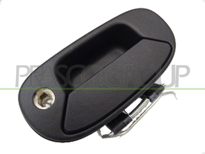 MANETA EXTERIOR PORTON TRASERO-NEGRA-CON AGUJERO LLAVE