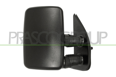 ESPEJO DERECHO-MANUAL-NEGRO-BRAZO LARGO-MOD. > 99