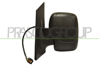 ESPEJO IZQUIERDO ELECTRICO-NEGRO-TERMICO-CONVEXO/AZUL-CRISTAL SIMPLE