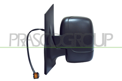 ESPEJO IZQUIERDO ELECTRICO-NEGRO-TERMICO-CONVEXO/AZUL-CRISTAL DOBLE