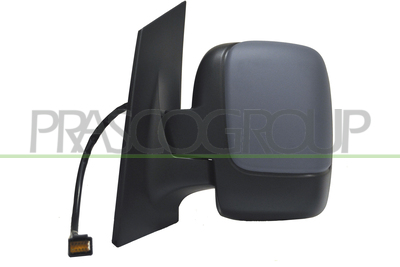 ESPEJO IZQUIERDO-ELECTRICO-TERMICO-IMPRIMADO-ABATIBLE-CRISTAL DOBLE-CONVEXO/CROMADO