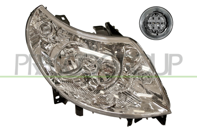 OPTICA DERECHA H1+H7 ELECTRICA-CON MOTOR-8 PINES MOD. 01/11 >