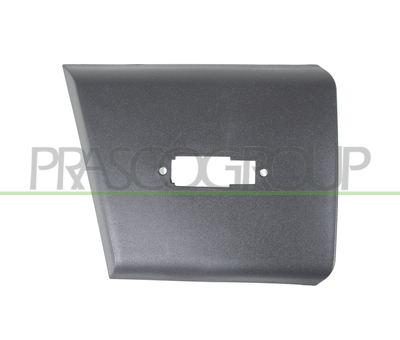 MOLDURA PILAR DERECHO-NEGRA-GRANULADO-CON CLIPS DE FIJACION-CON AGUJERO LUZ DE GALIBO MOD. PASO LUNGO