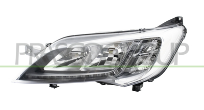 OPTICA IZQUIERDA H7+H7 ELECTRICA-CON MOTOR-CON LUZ DE GIRO-LED-CROMADA