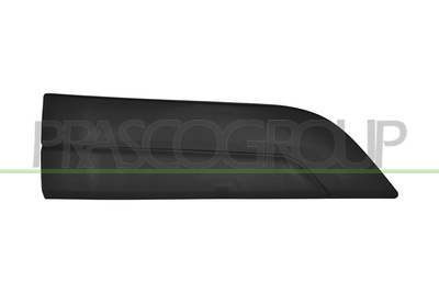 MOLDURA DERECHA PARACHOQUES DELANTERO-NEGRA-GRANULADA