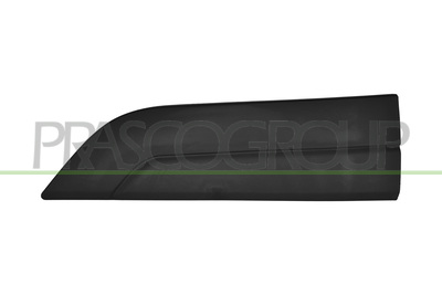 MOLDURA IZQUIERDA PARACHOQUES DELANTERO-NEGRA-GRANULADA