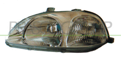 OPTICA IZQUIERDA H4 ELECTRICA-SIN MOTOR MOD. 3 PUERTAS