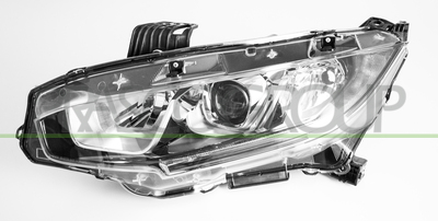 OPTICA IZQUIERDA H11+HB3 ELECTRICA-CON MOTOR-CON LUZ DIURNA-LED