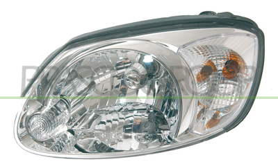 OPTICA DERECHA H4 ELECTRICA-SIN MOTOR-CON PILOTO BLANCO