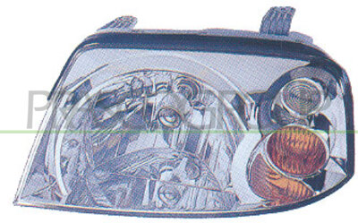 OPTICA IZQUIERDA H4 ELECTRICA-SIN MOTOR