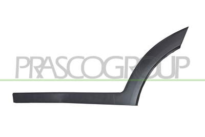 MOLDURA PUERTA TRASERA IZQUIERDA-CON CLIPS-NEGRA-GRANULADA
