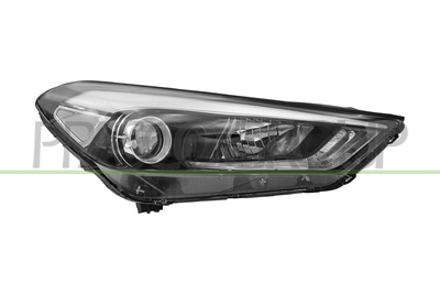 OPTICA DERECHA H7+H7 ELECTRICA-CON MOTOR-CON LED