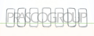 MOLDURA CROMADA-REJILLA MOD. SPORT/LONGITUDE/LIMITED (7 PZ)