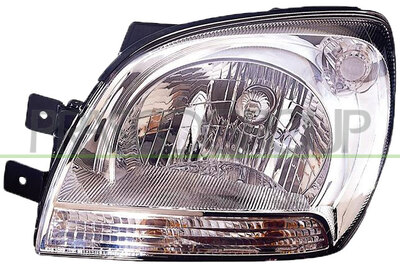 OPTICA IZQUIERDA H4 ELECTRICA-SIN MOTOR