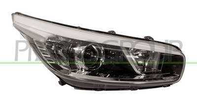 OPTICA DERECHA H7+H7 ELECTRICA-CON MOTOR-NEGRA MOD. GT-LINE
