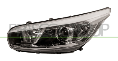 OPTICA IZQUIERDA H7+H7 ELECTRICA-CON MOTOR-NEGRO MOD. GT-LINE