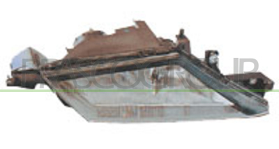 OPTICA DERECHA H3+H7 ELECTRICA-SIN MOTOR MOD. > 09/00