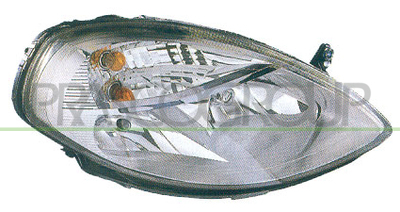 OPTICA DERECHA H7+H3 ELECTRICA-CON MOTOR