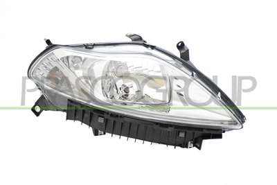 Optica derecha h4 electrica-con motor