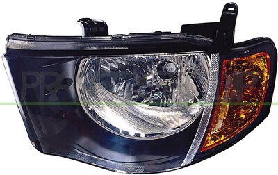 OPTICA IZQUIERDA H4 MANUAL-PILOTO AMBAR CABINA DOBLE