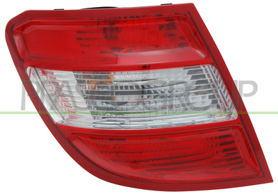 GRUPO OPTICO TRASERO IZQUIERDO ROJO/BLANCO - MOD. FAMILIAR CLASSIC/ELEGANCE/EXECUTIVE