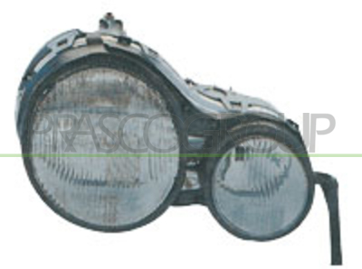 OPTICA DERECHA H7+H7 NEUMATICA