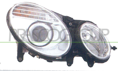 OPTICA DERECHA H7+H7 ELECTRICA-CON MOTOR