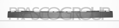 SPOILER INFERIOR CENTRAL PARACHOQUES DELANTERO NEGRO-GOMA