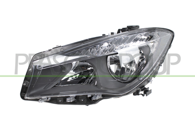 OPTICA IZQUIERDA H7+H15 ELECTRICA-CON MOTOR-NEGRA