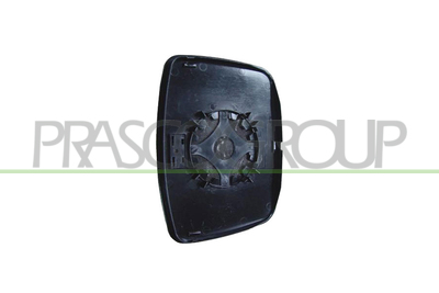 CRISTAL+SOPORTE DERECHO/IZQUIERDO-CONVEXO/CROMADO