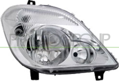 OPTICA DERECHA H7+H7 ELECTRICA-SIN MOTOR