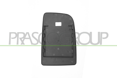 CRISTAL+SOPORTE IZQUIERDO-SUPERIOR-BASE CUADRADA-CONVEXO MOD. > 12/10