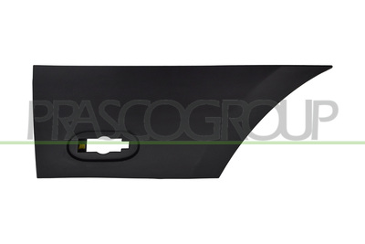 MOLDURA ALETA TRASERA DERECHA-PARTE TRASERA-NEGRA-GRANULADA-CON CLIPS-CON AGUJERO LUZ DE GALIBO MOD. PASO CORTO