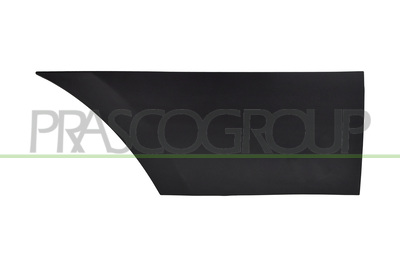 MOLDURA ALETA TRASERA IZQUIERDA-PARTE TRASERA-NEGRA-GRANULADA-CON CLIPS MOD. PASO CORTO