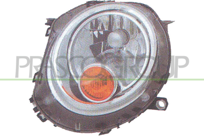 OPTICA IZD H4 ELECTRICA-CON MOTOR-PILOTO AMBAR