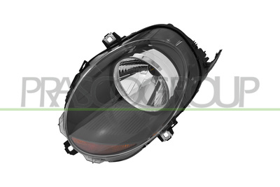OPTICA IZQUIERDA H4-ELECTRICA-CON MOTOR-PILOTO AMBAR-MONTAJE VALEO MOD. 18 >